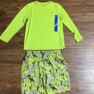 Spyder Surf Sand Swim Trunks & Shirt